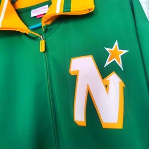 Vintage Minnesota North Stars Zip-up Jacket